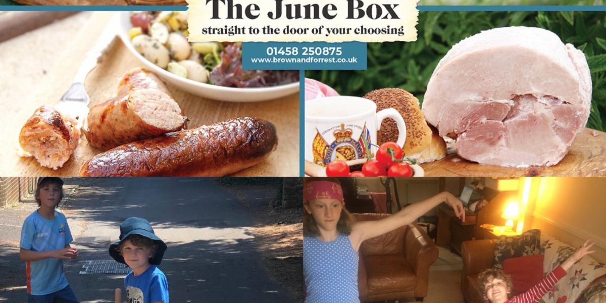 Brown & Forrest Jesse's June Blog - June food Box