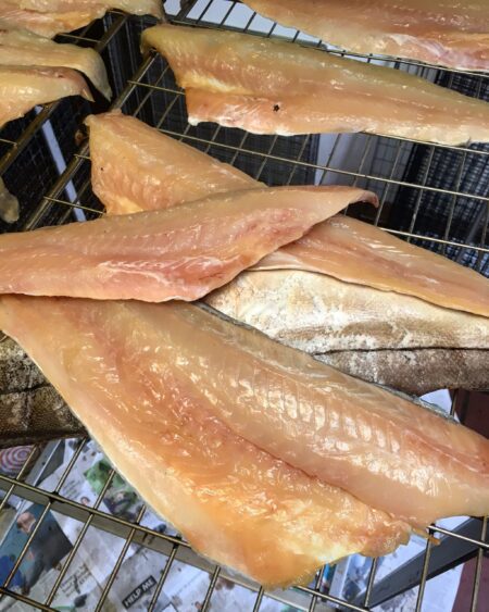 Smoked haddock fillets by Brown & Forrest Smokery