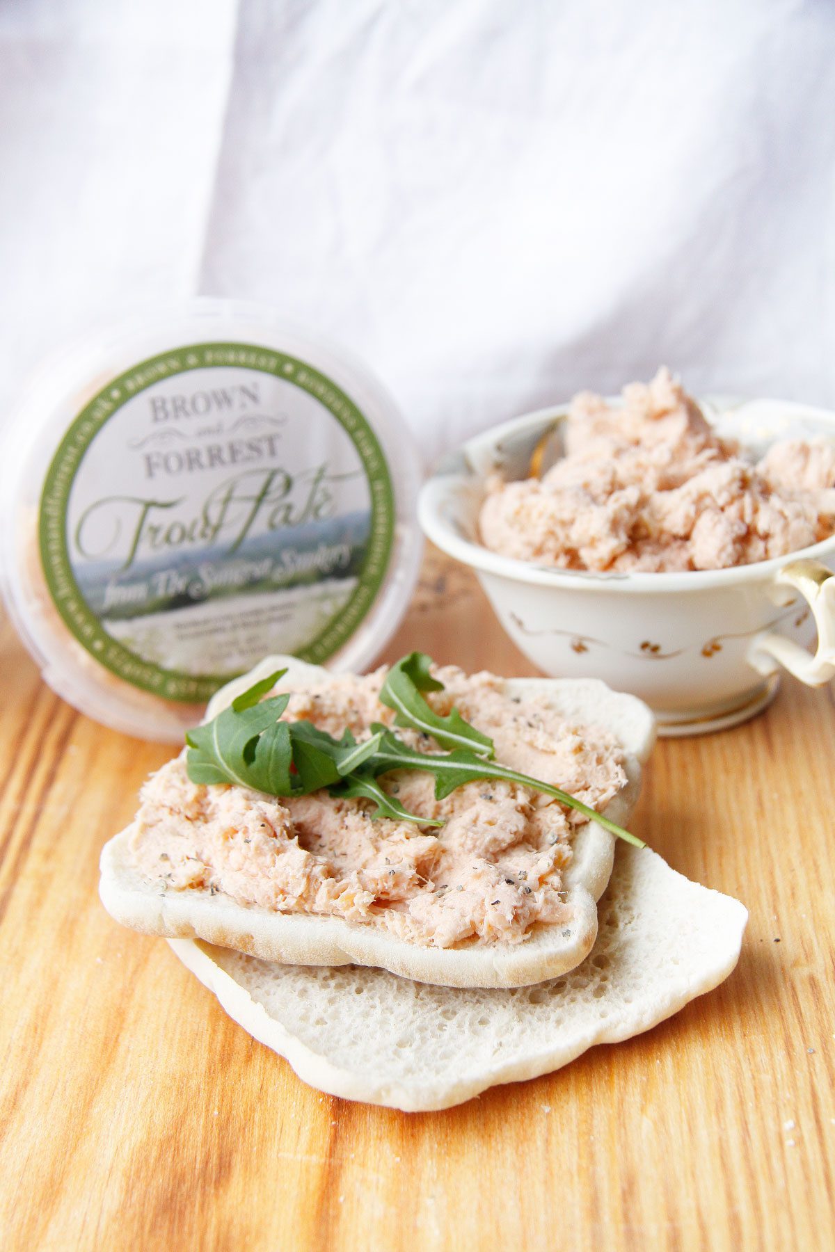 Smoked trout pate Fish pate online Brown & Forrest Somerset Smokery