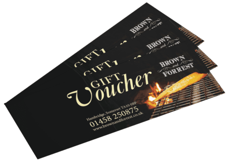 Brown and Forrest Gift Vouchers